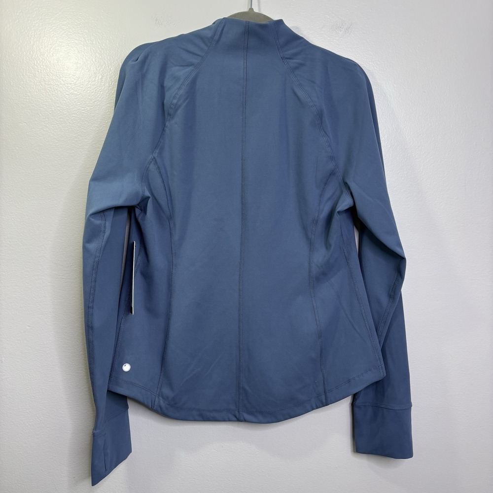 Yogalicious Lux Full Zip Performance Jacket Size XL Bering Sea Color NWT - Picture 2 of 4